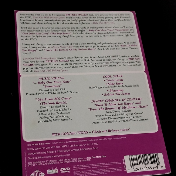 Time Out with Britney Spears CD - Pink Cover - Picture 2 of 4